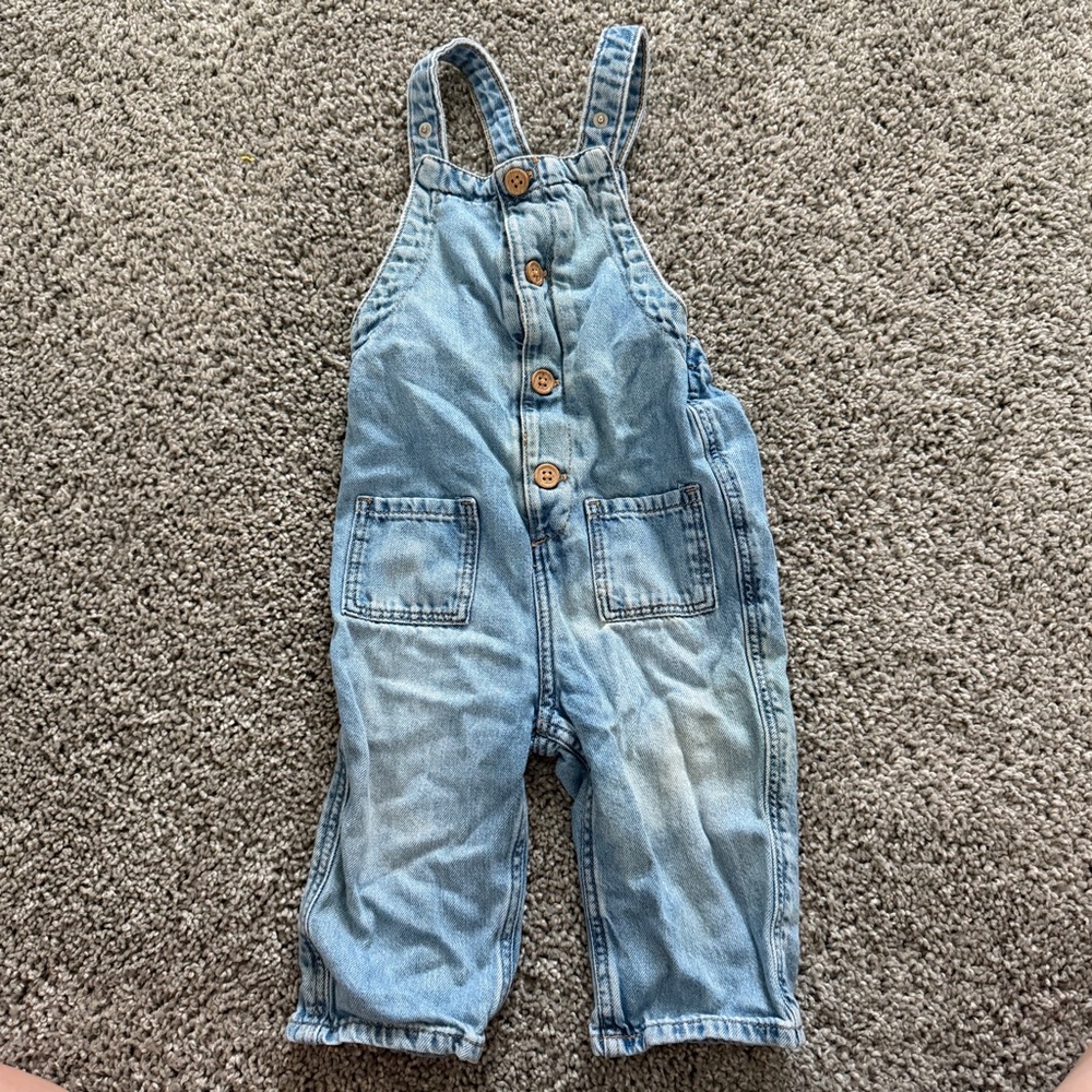H&M Light Blue Denim Kids Overalls